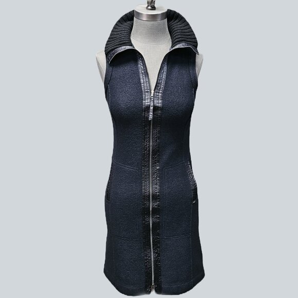 Marc Cain Sleeveless Wool Dress - Picture 2 of 6
